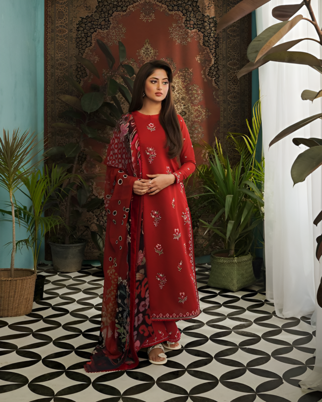 Elegance is said to be the art of being effortlessly beautiful, and Sajal Ali personifies it with her lawn dresses.